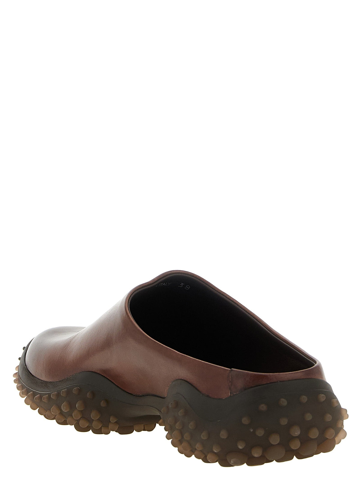 Miu Miu Leather sabots