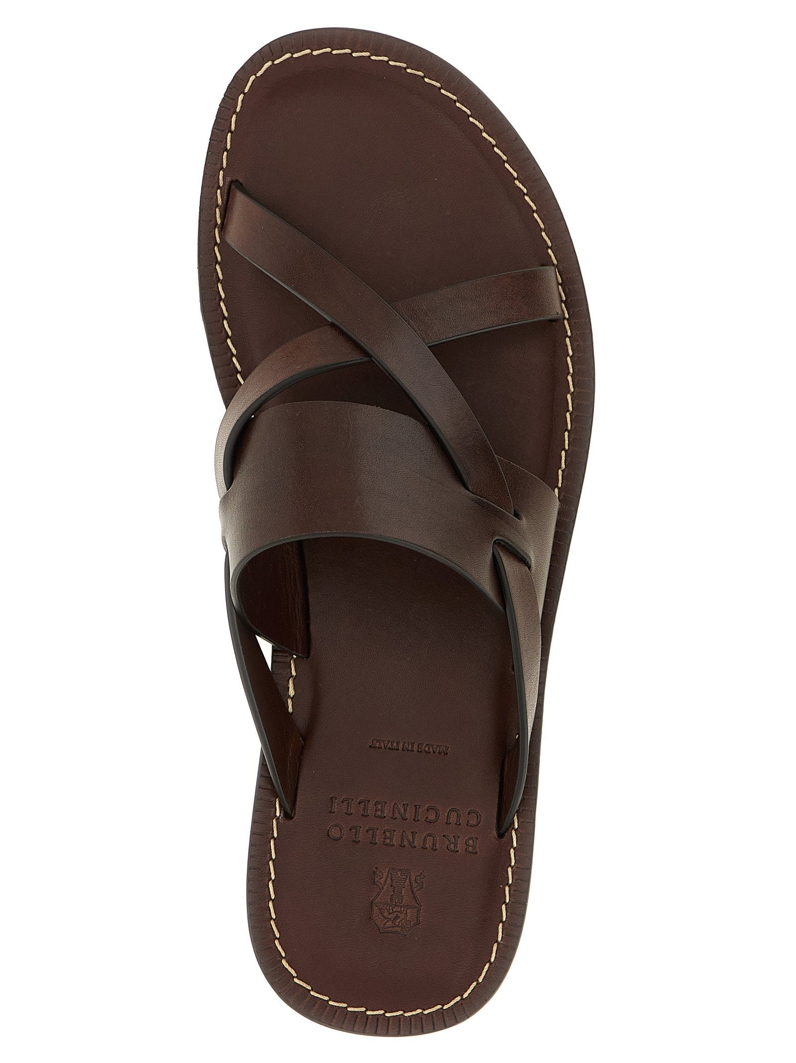 Leather sandals