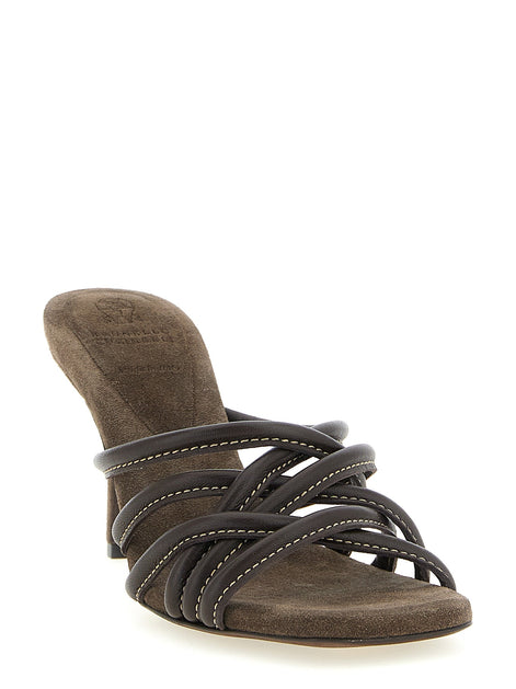 Leather sandals