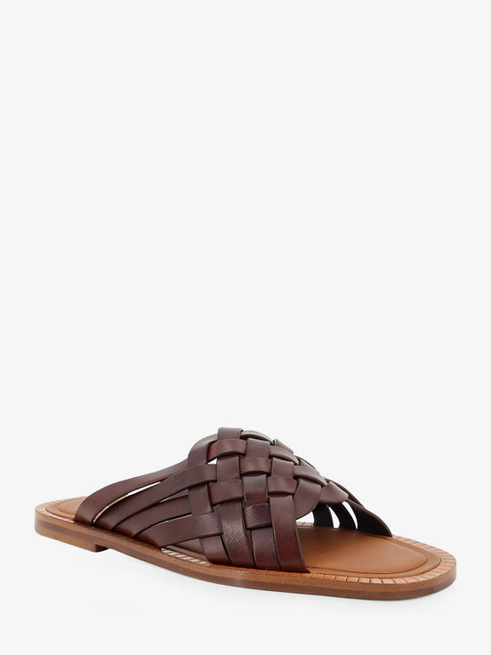 Leather sandals