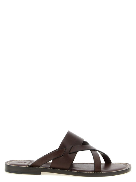 Leather sandals