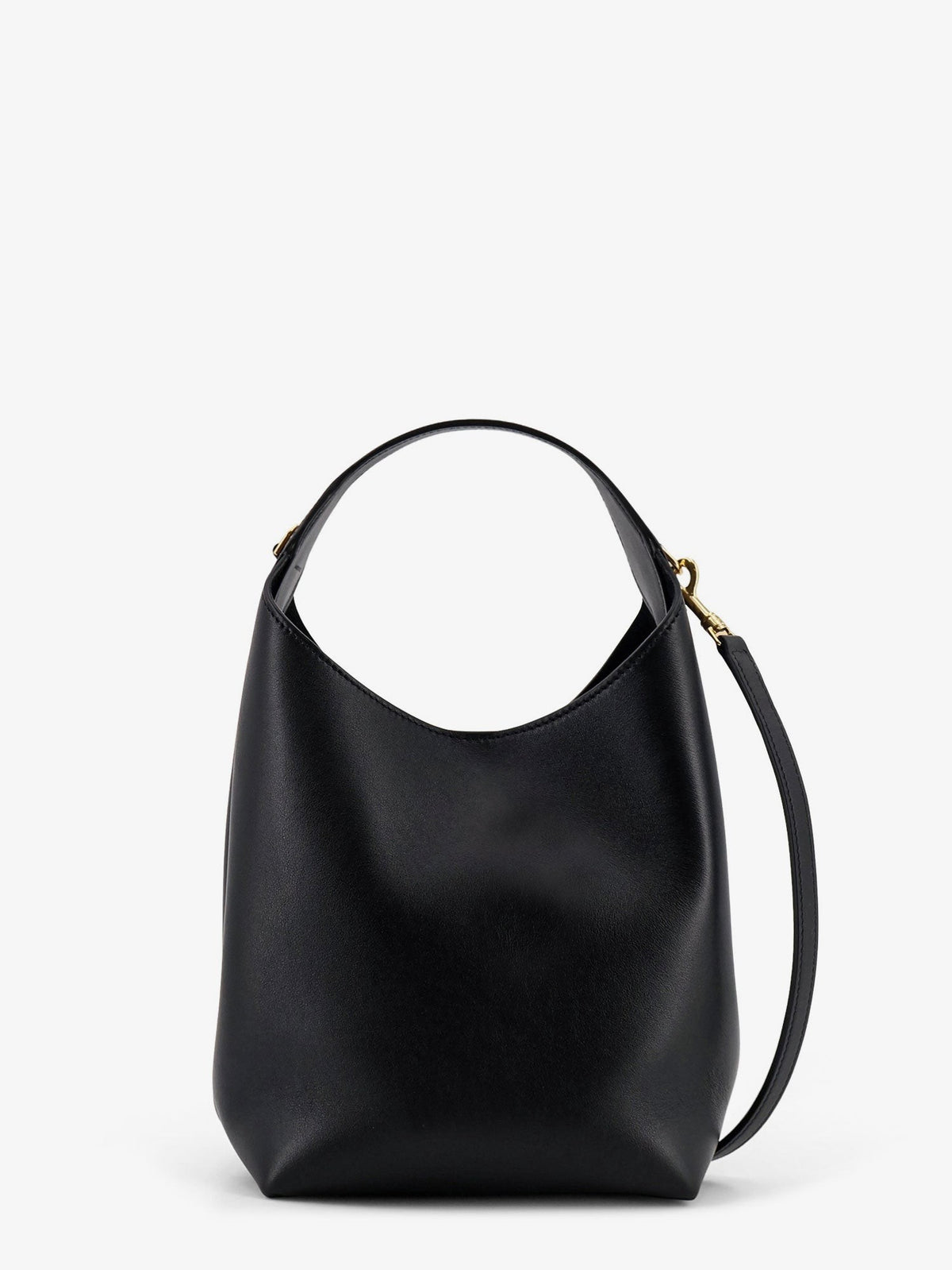 Celine Leather shoulder bag with logo lettering on the bottom