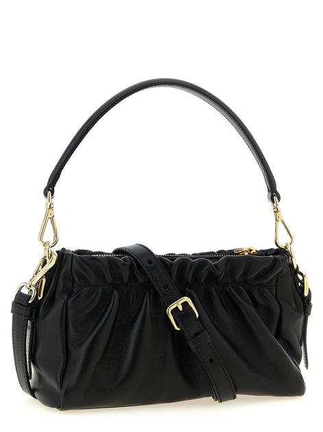 Leather shoulder bag
