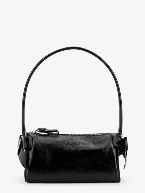 Leather shoulder bag