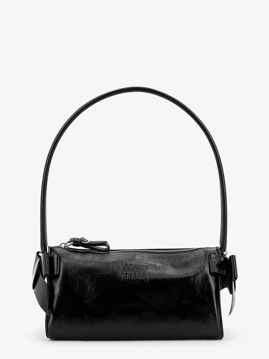 Leather shoulder bag