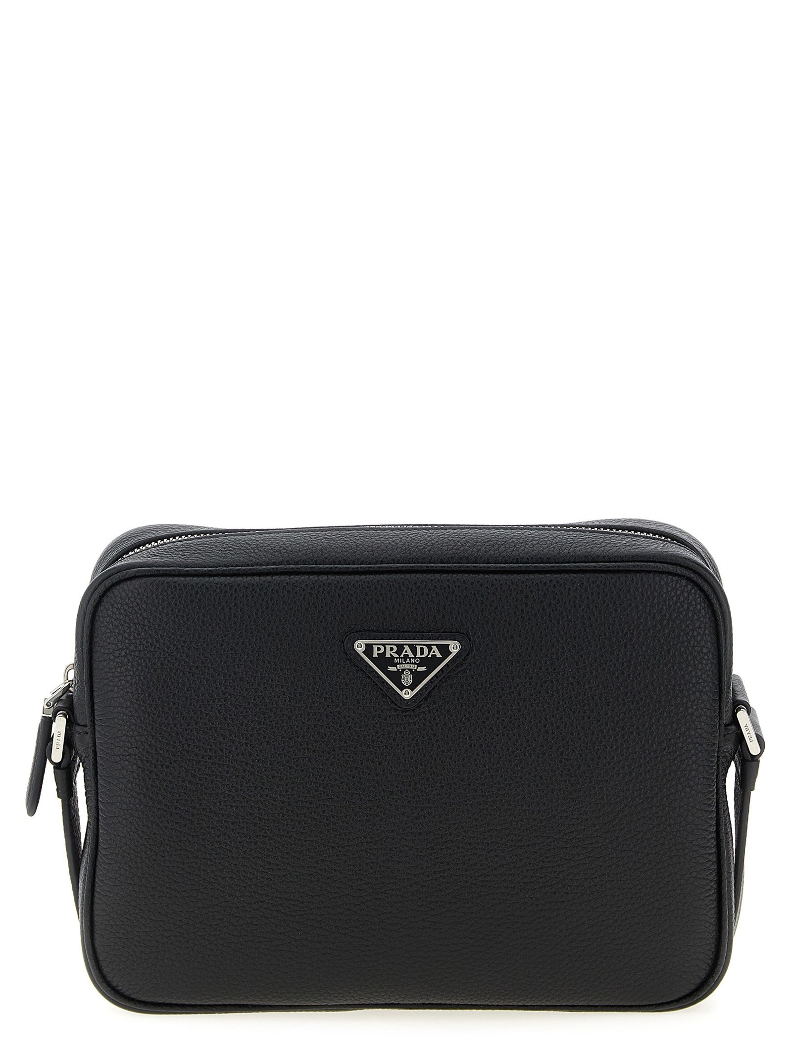 Leather shoulder strap
