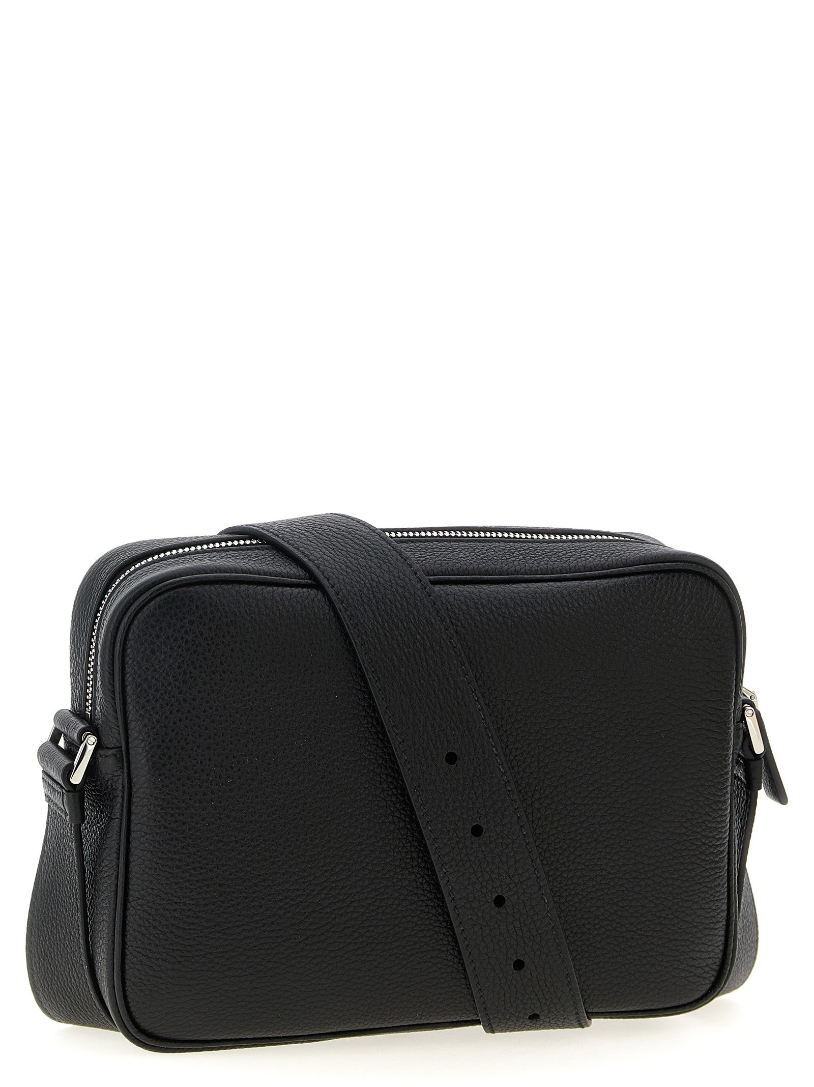 Leather shoulder strap