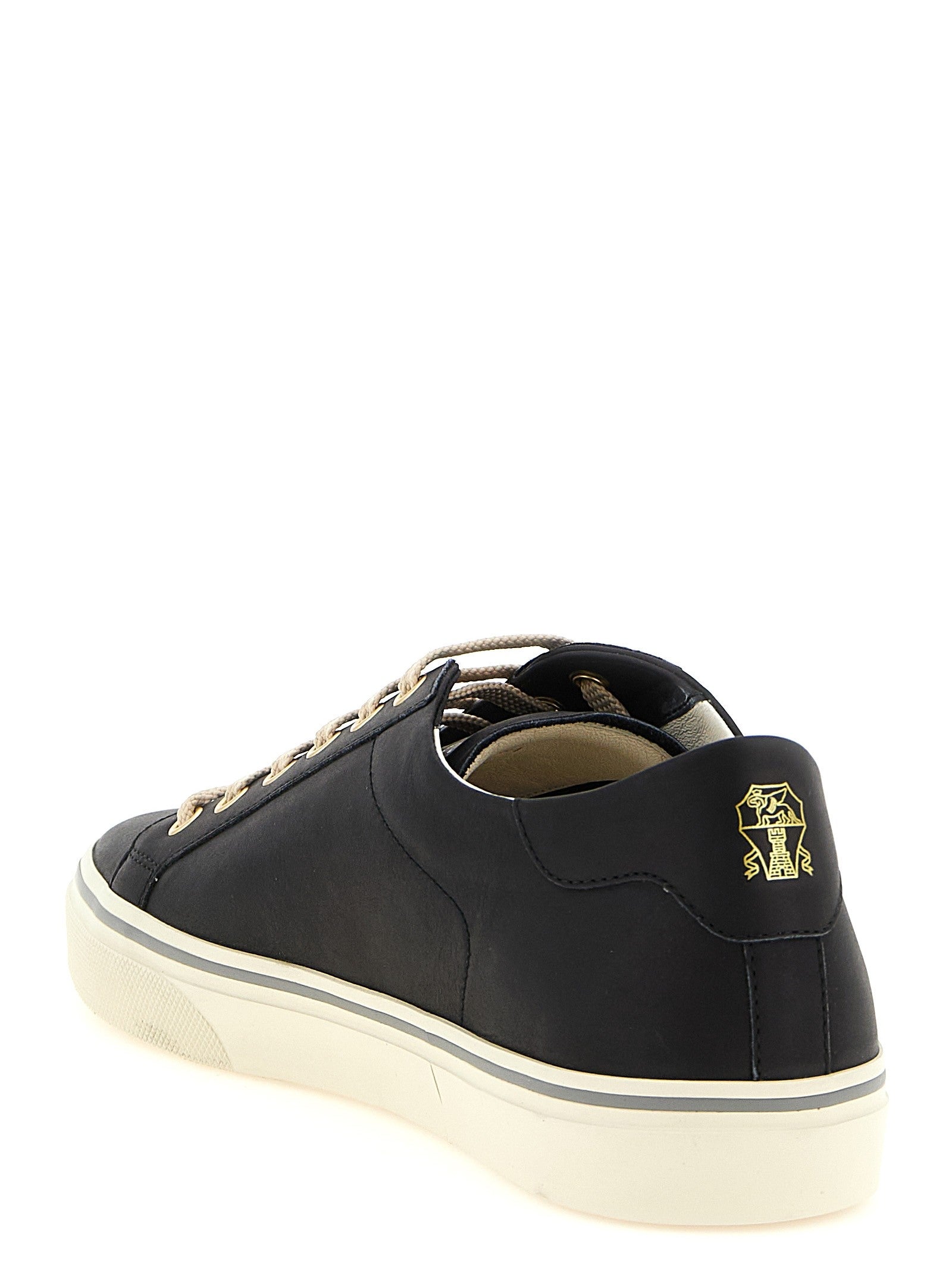 Leather sneakers