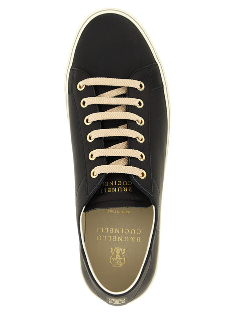 Leather sneakers