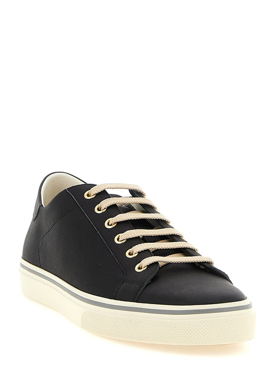 Leather sneakers