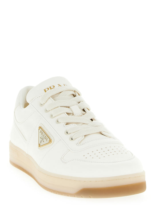 Leather sneakers