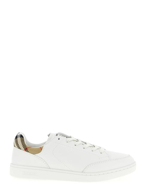Leather sneakers