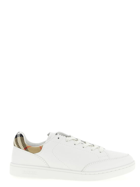 Leather sneakers