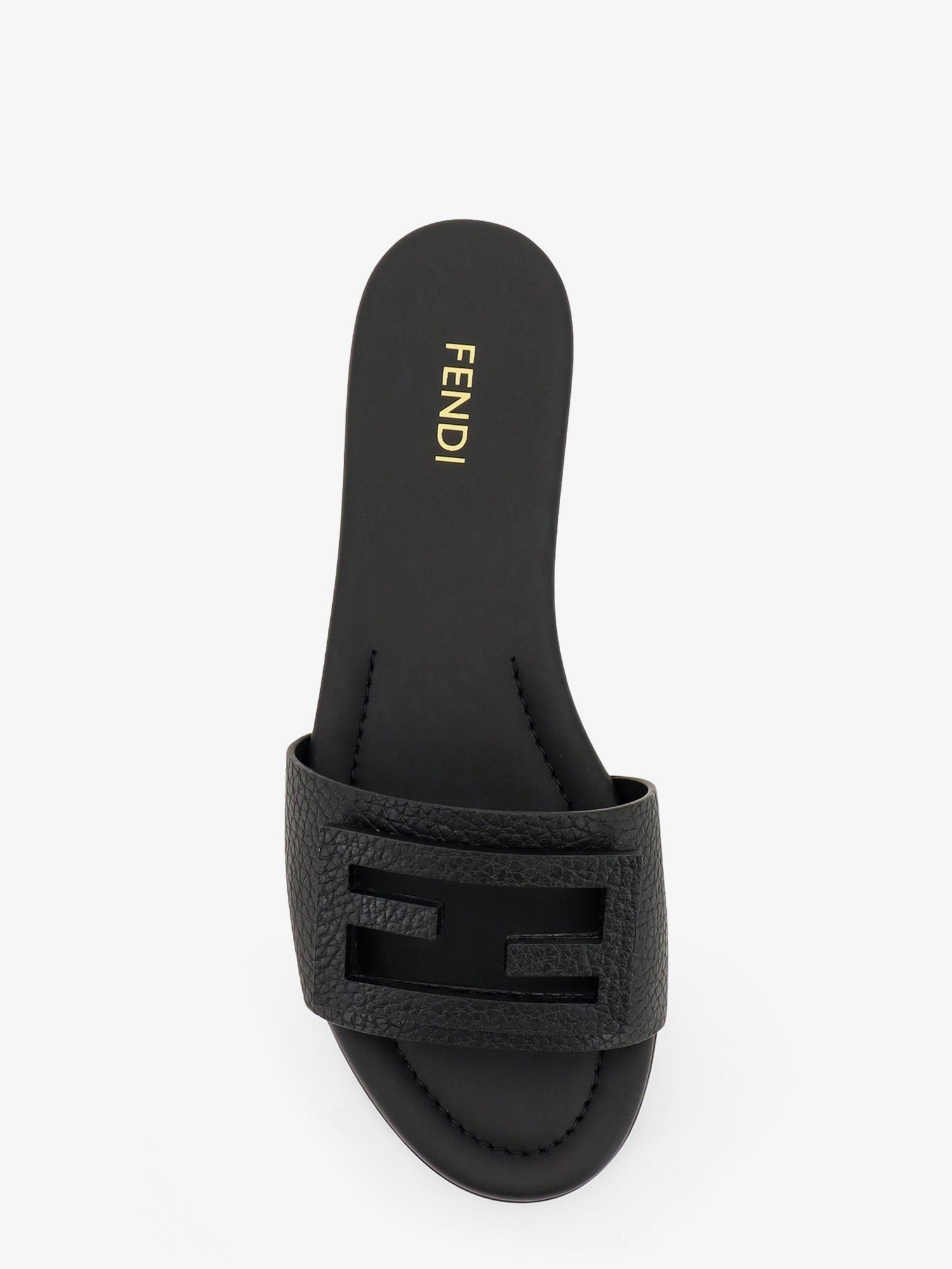 Fendi Leather Tube Sandals
