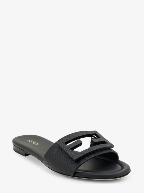 Fendi Leather Tube Sandals