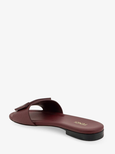 Fendi Leather Tube Sandals