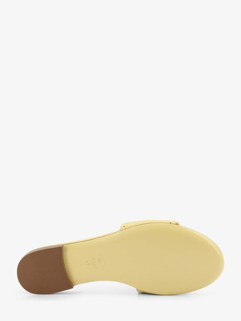 Fendi Leather Tube Sandals