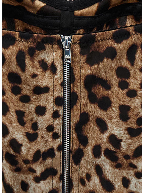 'Leopardo' bustier top