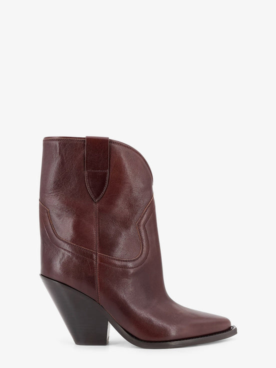 Leyane leather boots