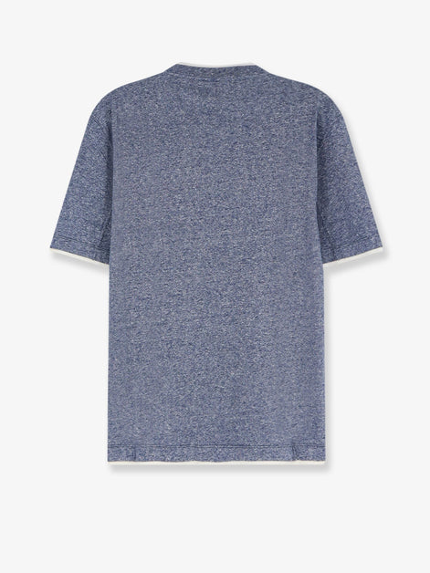 Brunello Cucinelli Linen and cotton blend T-shirt