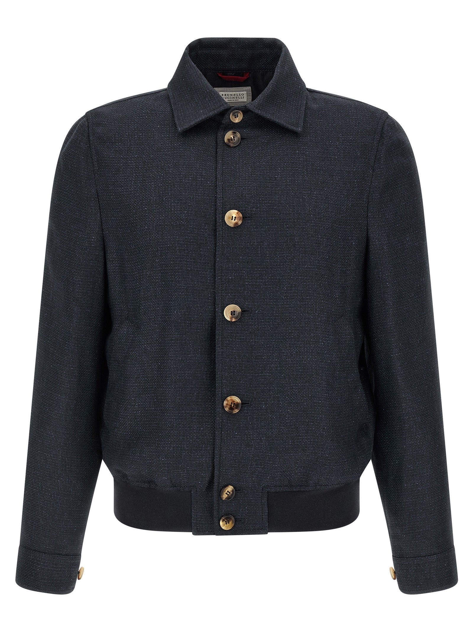 Linen blend jacket