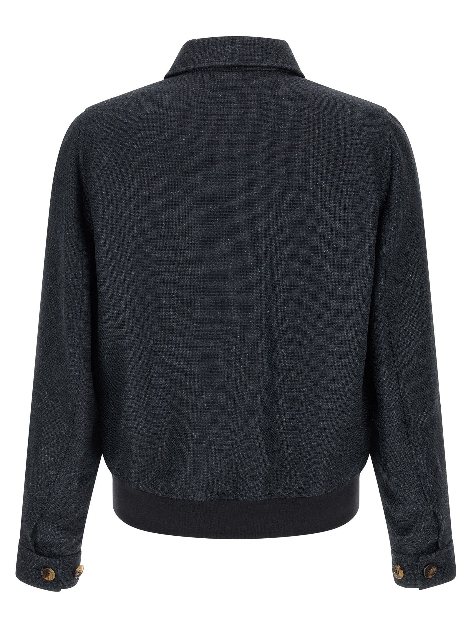 Linen blend jacket