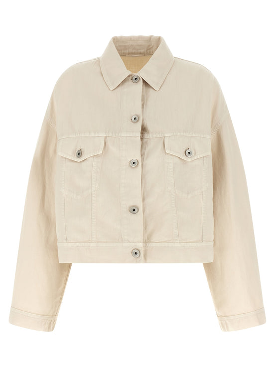 Linen cotton jacket