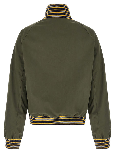 Logo bomber jacket