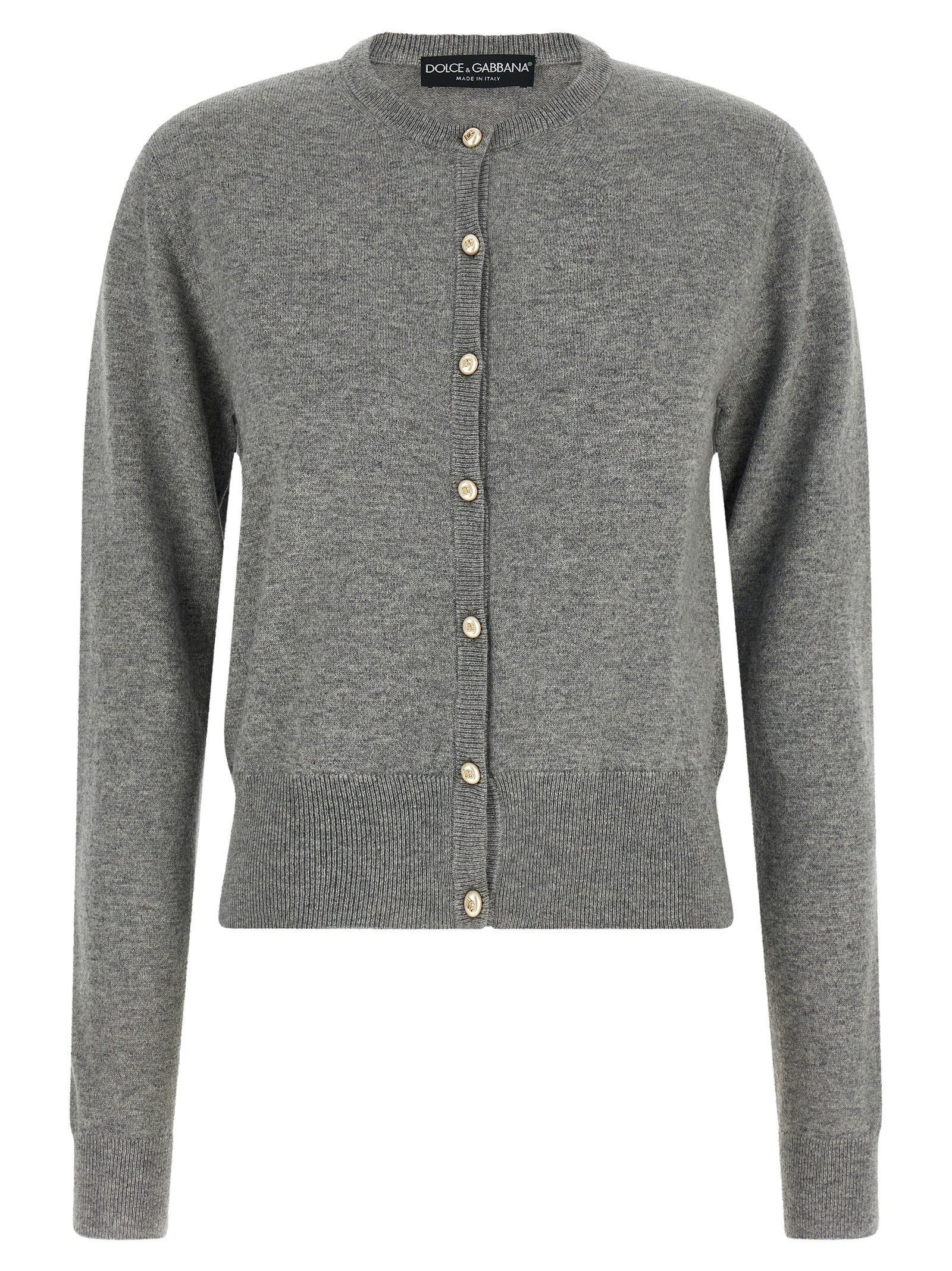 Logo buttons cardigan