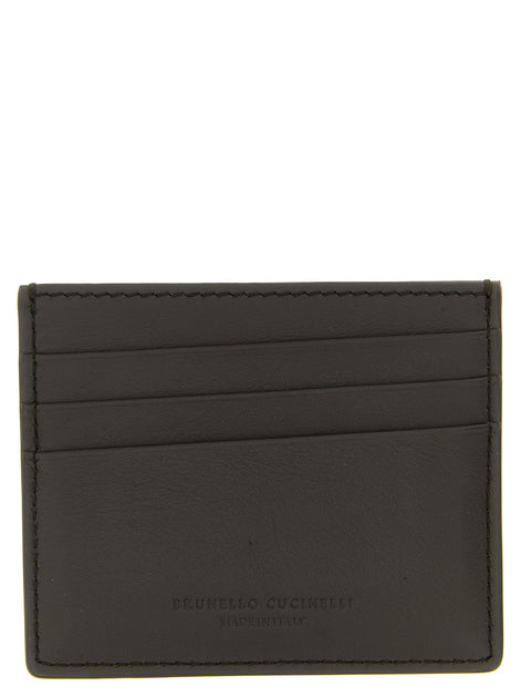 Brunello Cucinelli Logo card holder