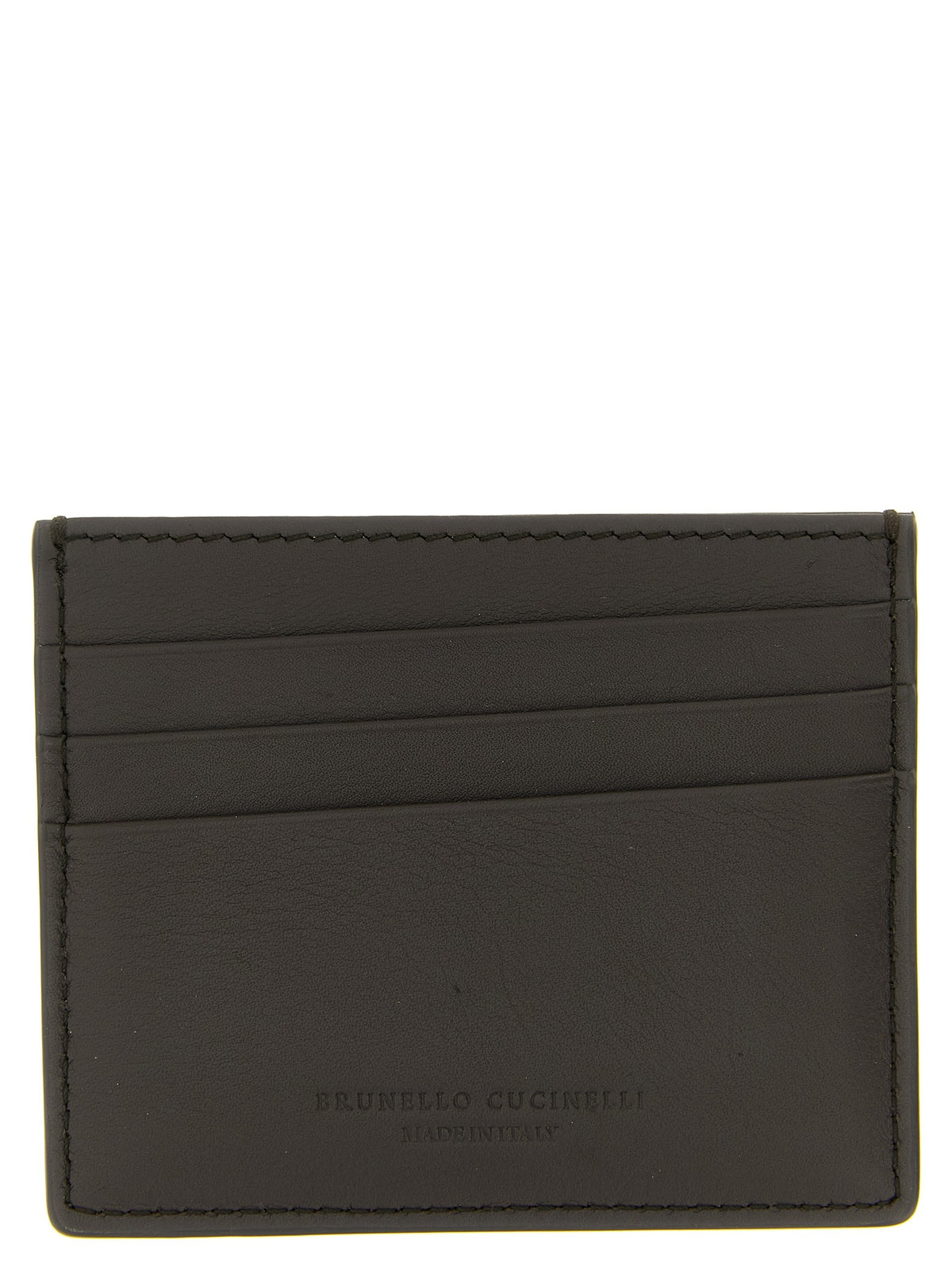 Brunello Cucinelli Logo card holder