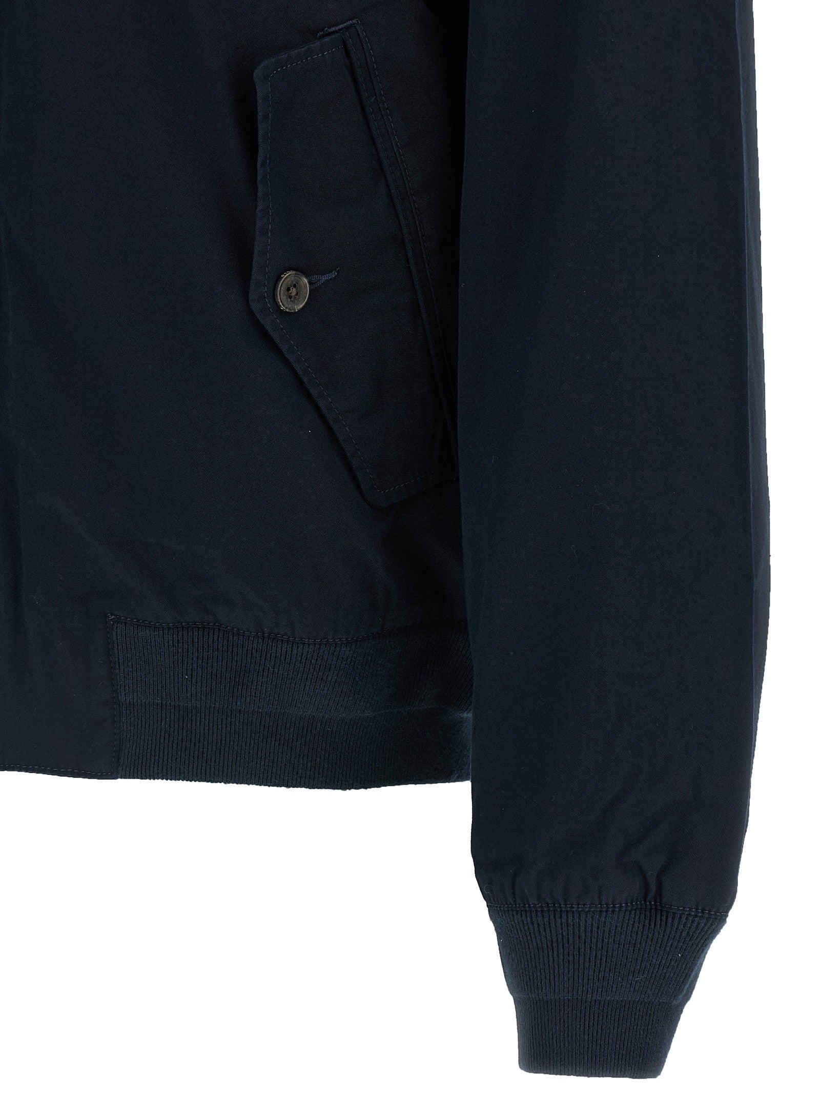 Logo embroidery bomber jacket