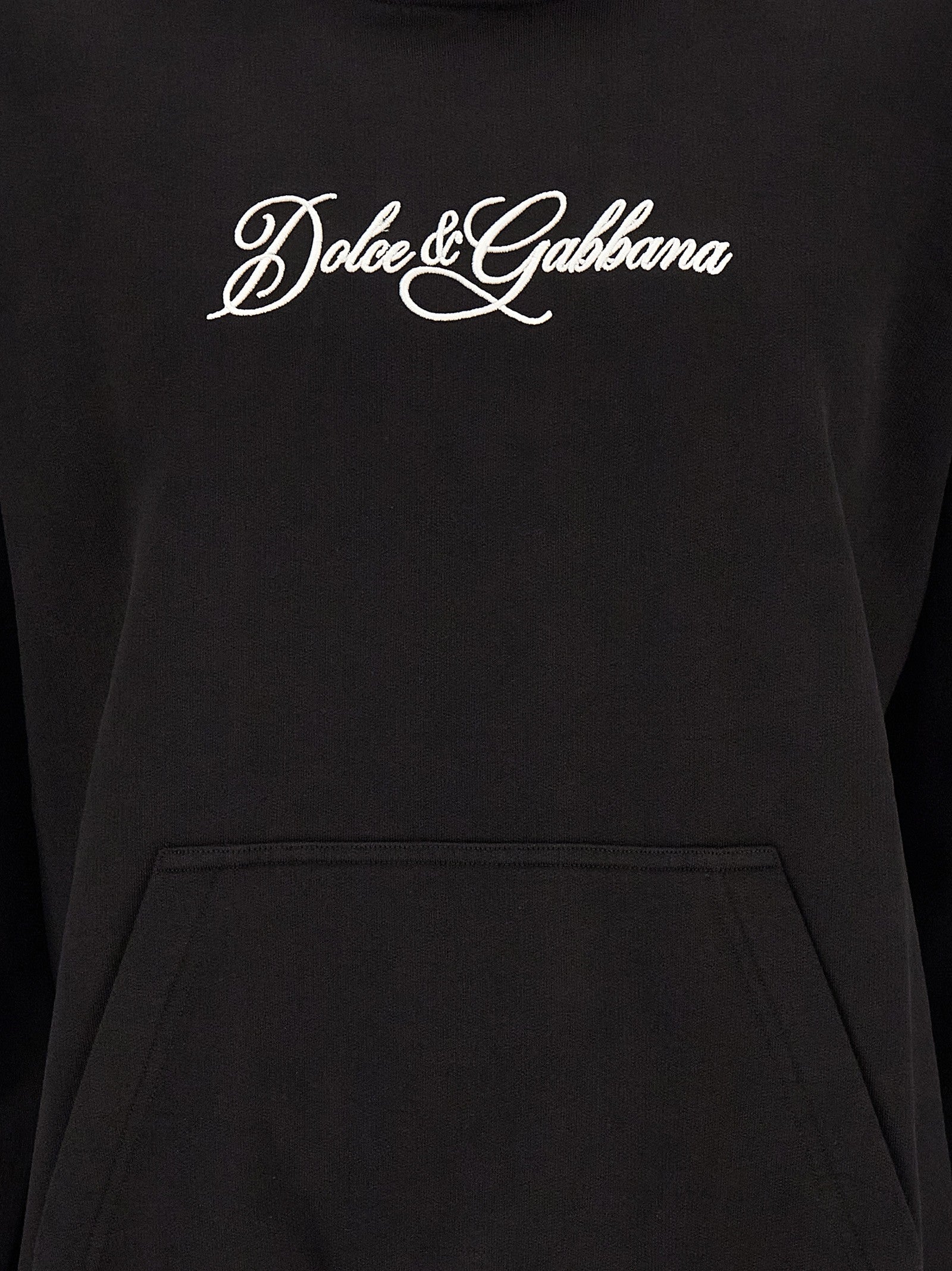 Dolce & Gabbana Logo embroidery hoodie