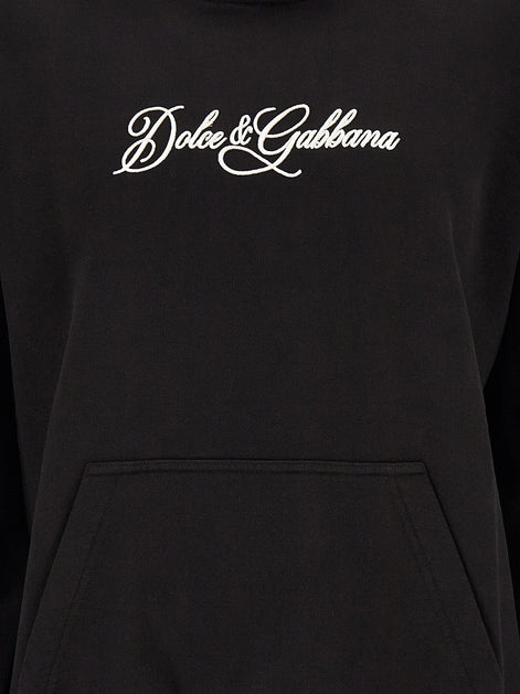Dolce & Gabbana Logo embroidery hoodie