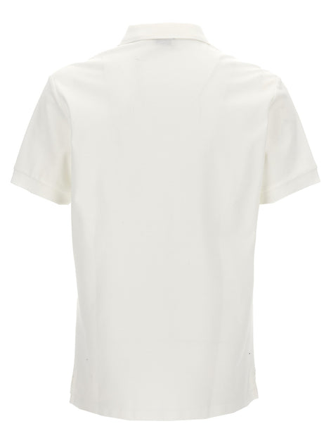 Burberry Logo embroidery polo shirt