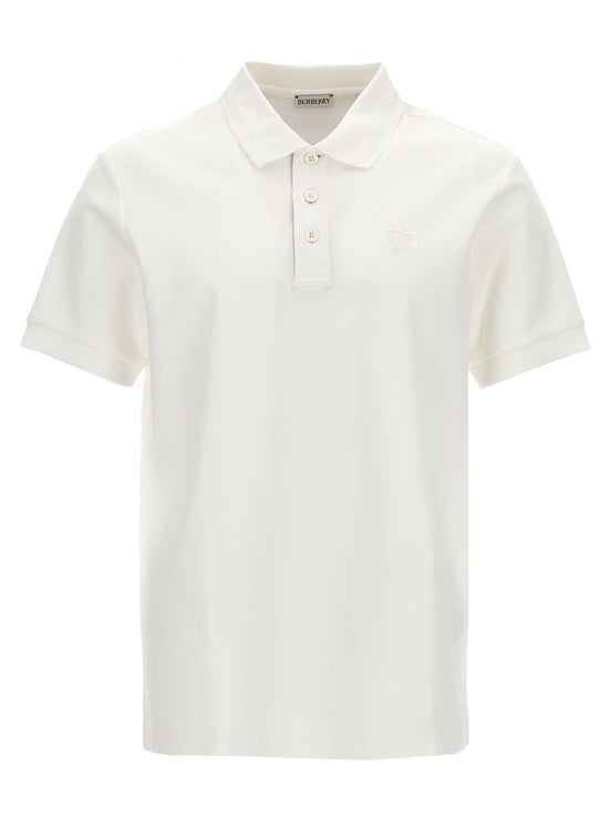 Logo embroidery polo shirt