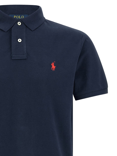 Polo Ralph Lauren Cotton polo shirt with embroidered logo