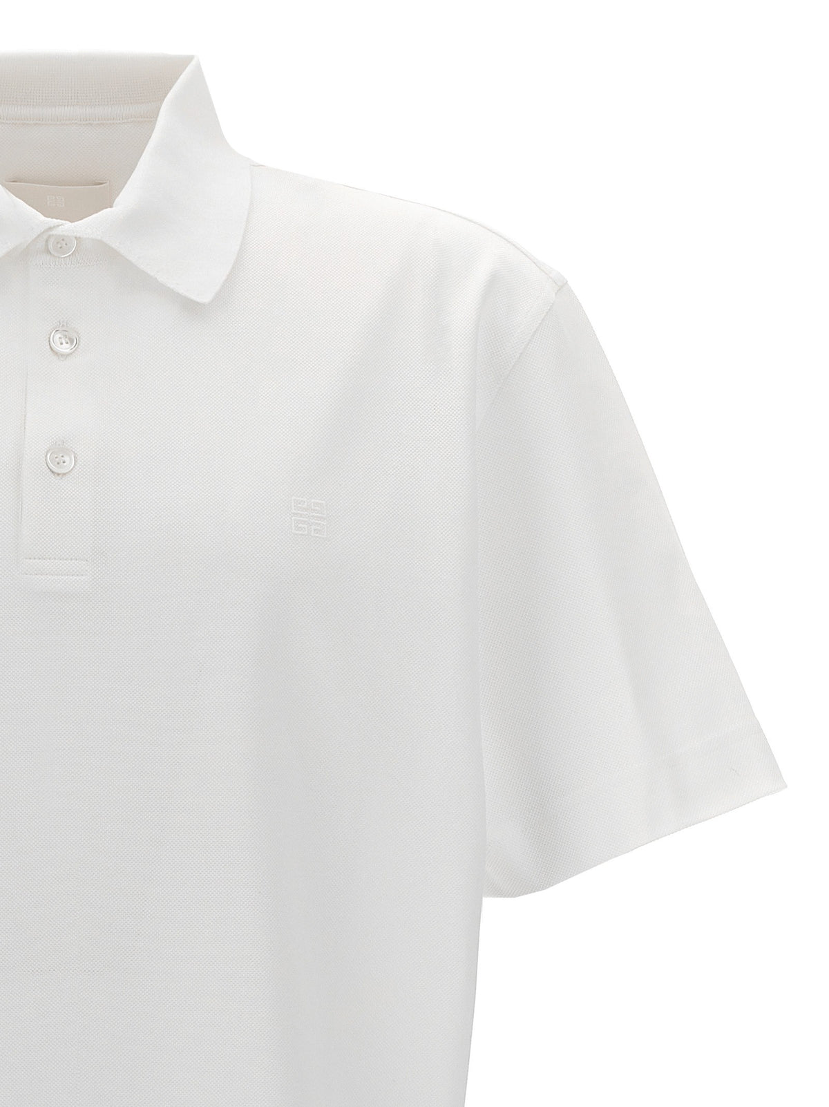 Givenchy Logo embroidery polo shirt