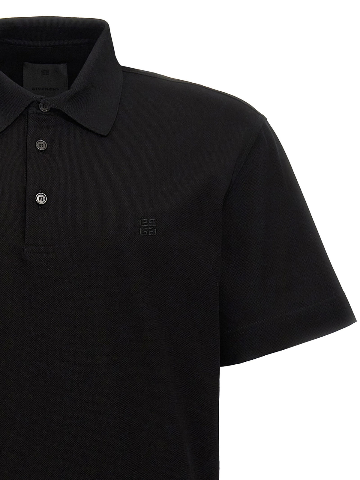 Givenchy Logo embroidery polo shirt