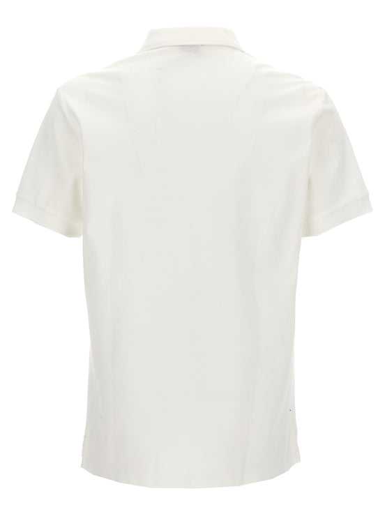 Burberry Logo embroidery polo shirt