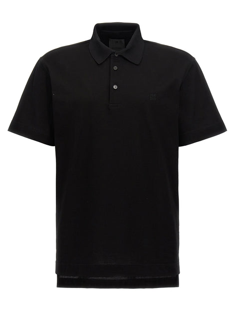 Logo embroidery polo shirt