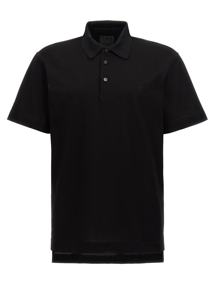 Logo embroidery polo shirt