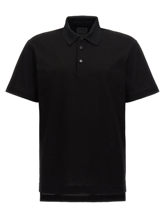 Logo embroidery polo shirt