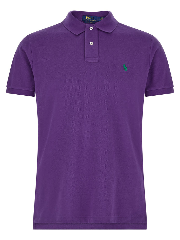 Logo embroidery polo shirt