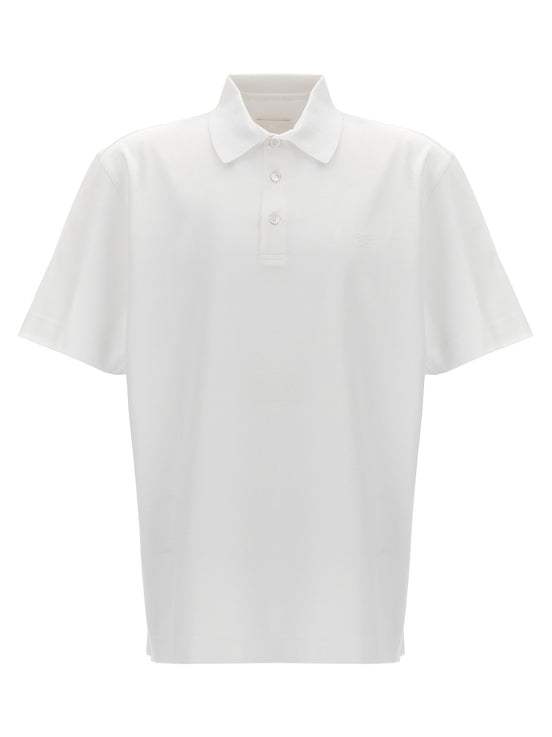 Logo embroidery polo shirt