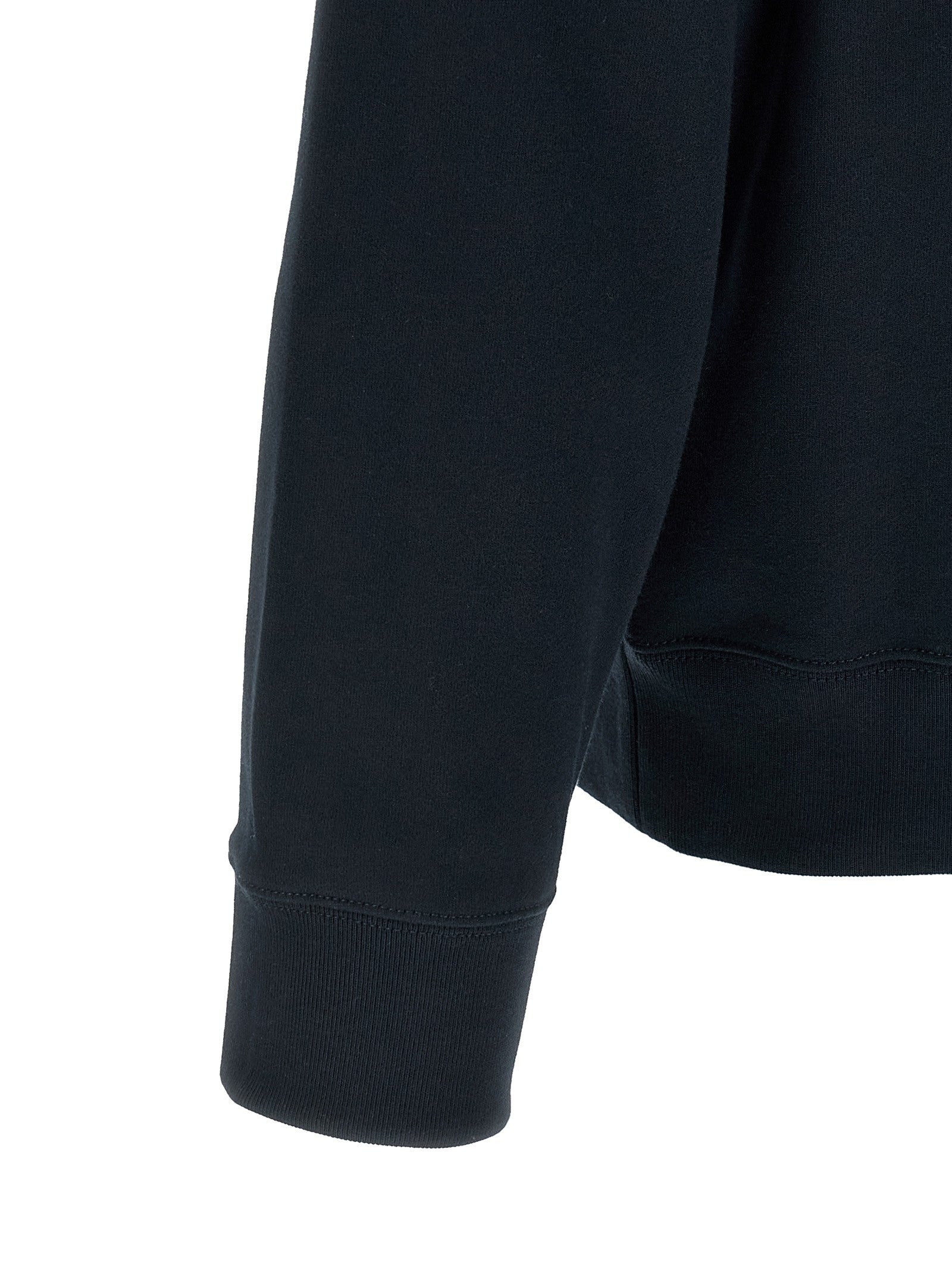 Logo embroidery sweatshirt