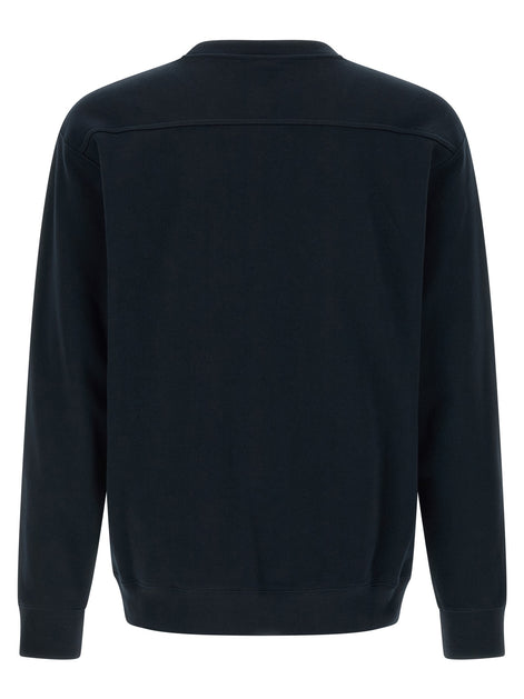 Logo embroidery sweatshirt