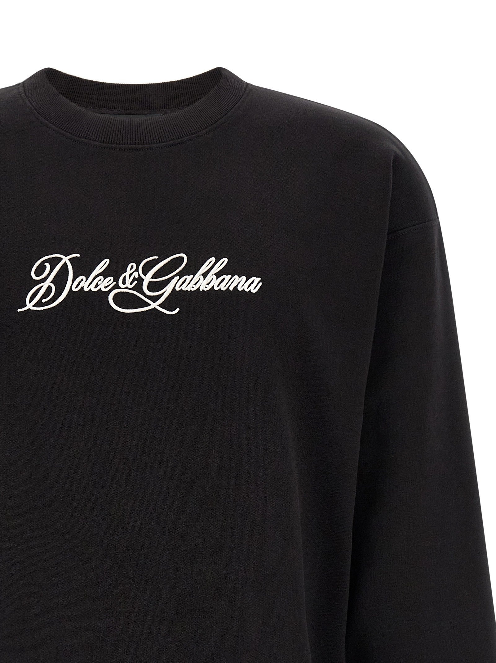 Dolce & Gabbana Logo embroidery sweatshirt