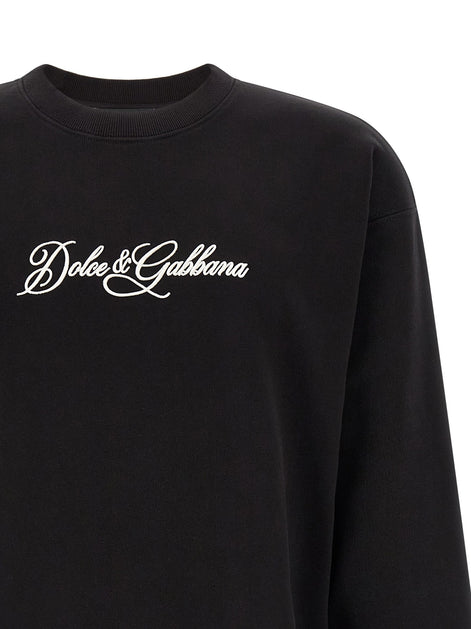 Dolce & Gabbana Logo embroidery sweatshirt