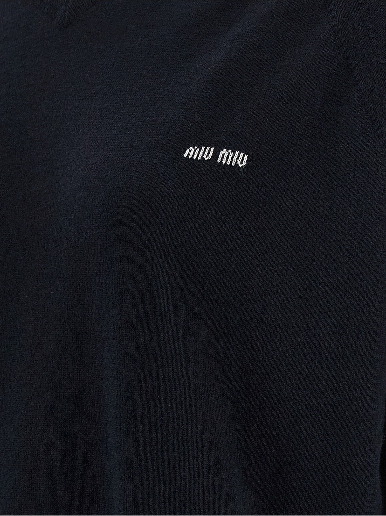 Logo intarsia sweater